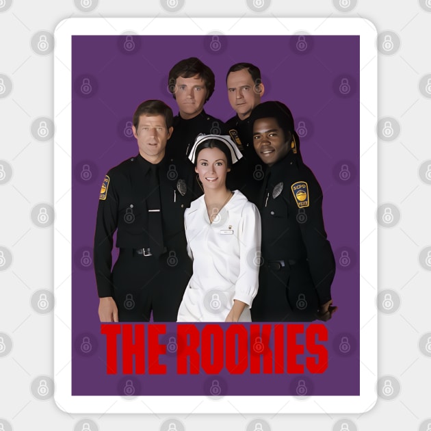 The Rookies - 70s Cop Show Magnet by wildzerouk